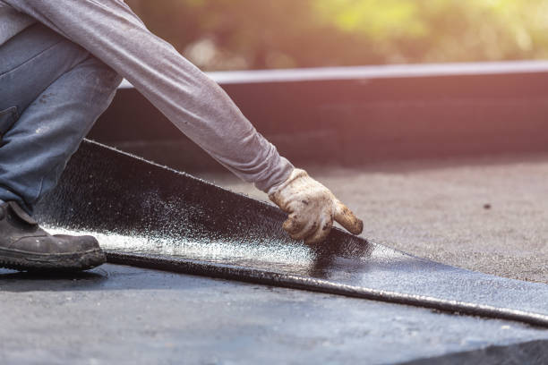 Professional Interior Drainage System technician working in Thornton, PA
